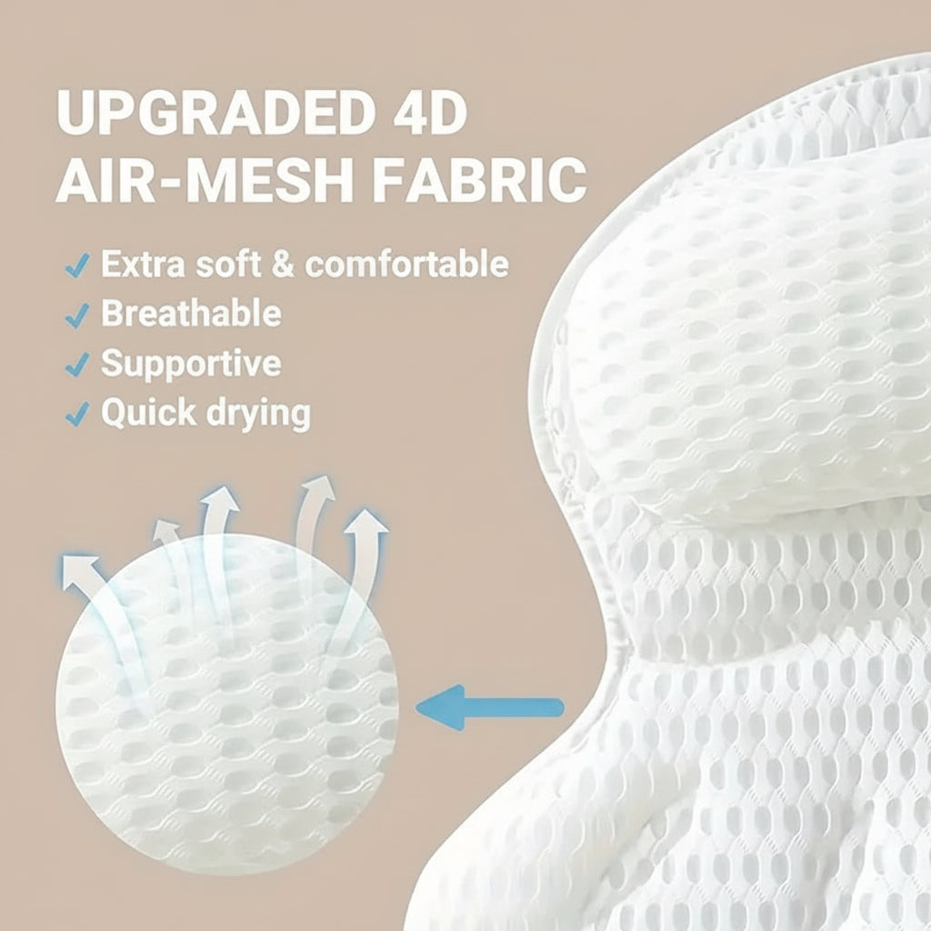 CloudComfort™ Luxury Bath Pillow⭐